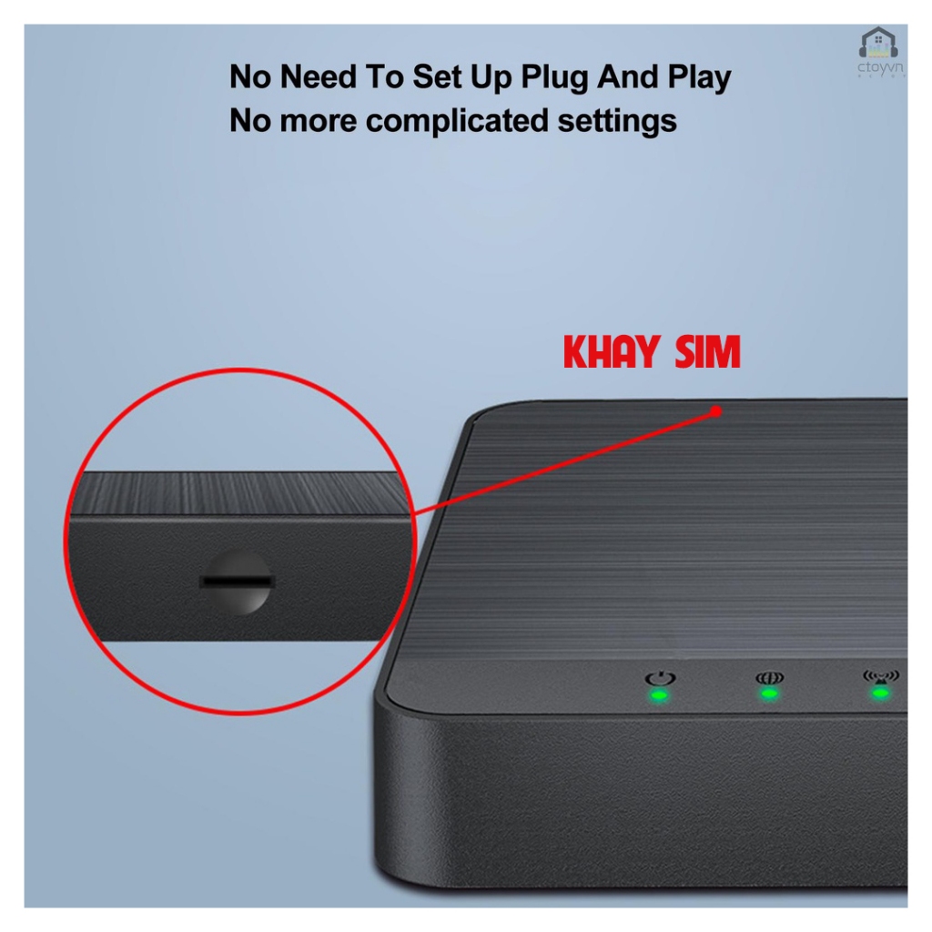 Cục phát wifi từ sim 4G, Bộ phát wifi 4G X300 chuyên lắp cho ô tô, phòng khách và bàn làm việc, 4 ăng ten ẩn bên trong.