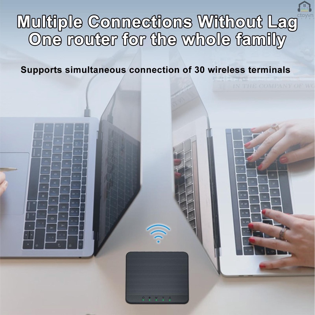 Cục phát wifi từ sim 4G, Bộ phát wifi 4G X300 chuyên lắp cho ô tô, phòng khách và bàn làm việc, 4 ăng ten ẩn bên trong.