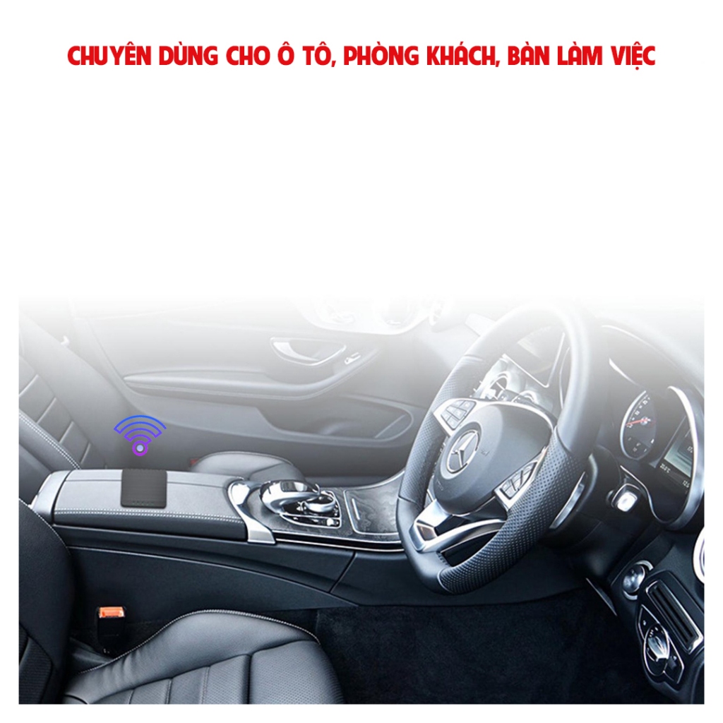 Cục phát wifi từ sim 4G, Bộ phát wifi 4G X300 chuyên lắp cho ô tô, phòng khách và bàn làm việc, 4 ăng ten ẩn bên trong.