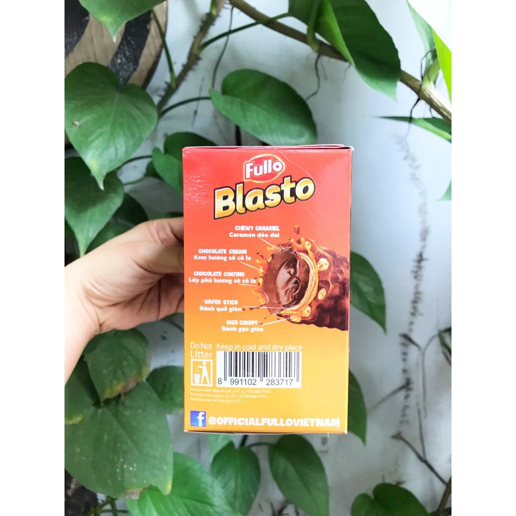 Bánh Xốp Sôcôla Fullo Blasto Less Sugar