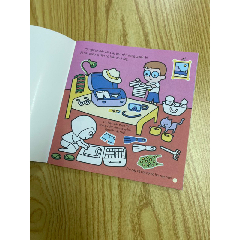 Sách thiếu nhi - Tô Màu Khám Phá Thế Giới