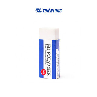 Gôm chì 2B Thiên Long E-08 mềm dẻo - Tẩy Sạch Ít Vụn Tẩy - Phù Hợp Học Sinh, Sinh Viên, Văn Phòng Thi Trắc Nghiệm