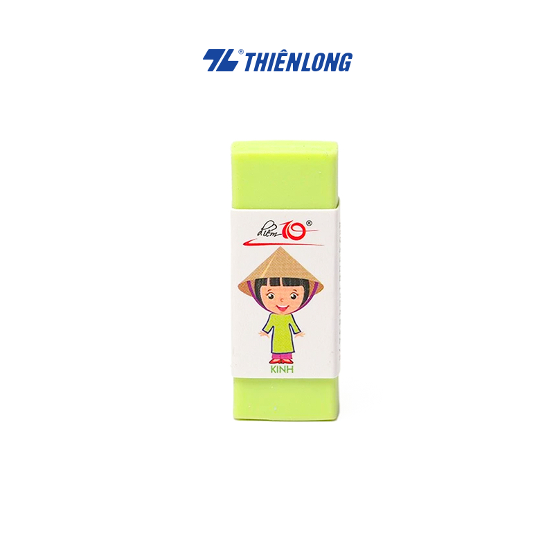 Combo 5 Gôm tẩy chì 2B Thiên Long E-015 - Màu pastel, giao ngẫu nhiên - Tẩy sạch, ít vụn - An toàn, phù hợp trẻ em