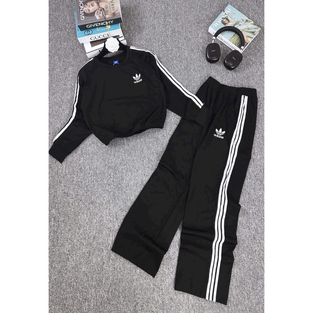 Sét bộ thể thao nữ  vải umi Hàn xuất dư mềm mịn không xù, không bai dão