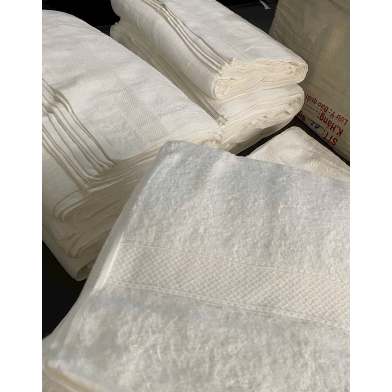 Khăn tắm Cotton 65*135cm* 300gram xuất nhật nhà nghỉ khách sạn gia đình siêu thấm hút