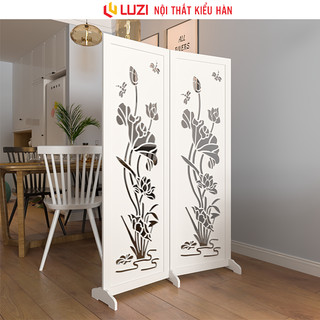 Vách ngăn phong thủy họa tiết hiện đại composite chống nước chống xước Luzi