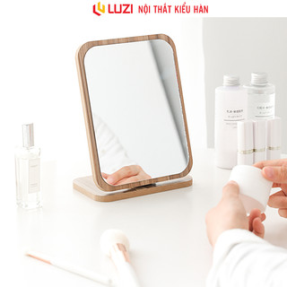 Gương gấp gọn tiện dụng decor kiểu hàn cực xinh Luzi - GP120