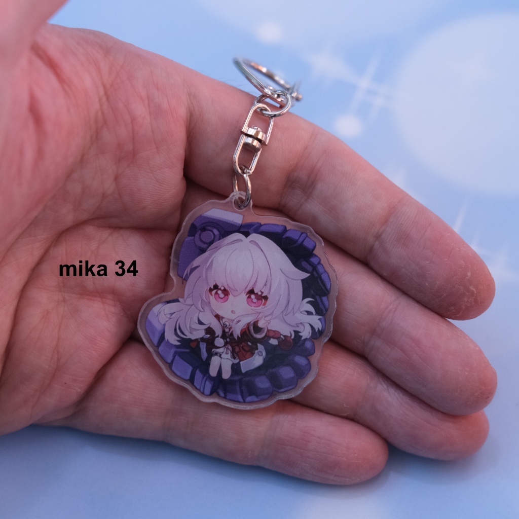 Móc khóa mica game Honkai Star Rail - Cute