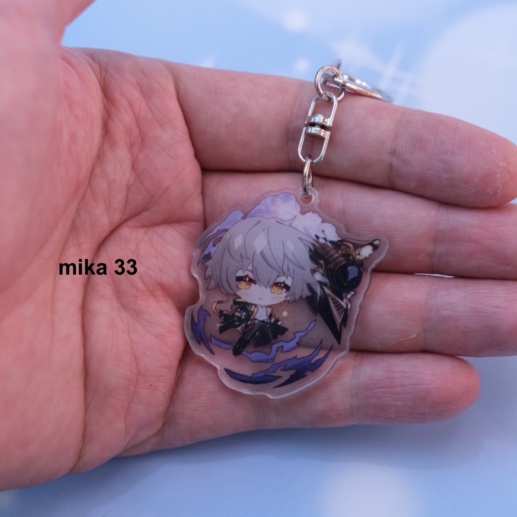 Móc khóa mica game Honkai Star Rail - Cute