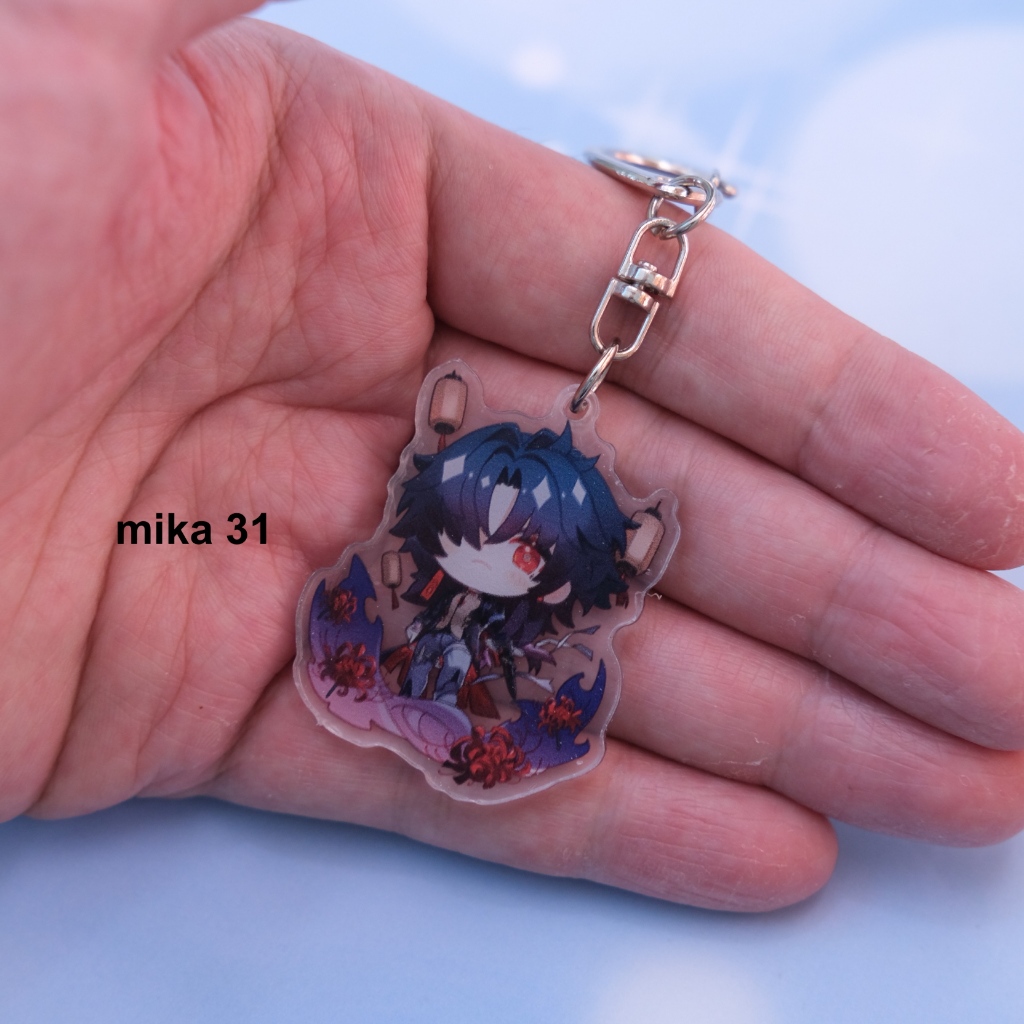 Móc khóa mica game Honkai Star Rail - Cute