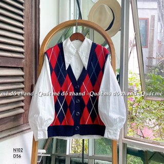 Áo len Gile 2hand kiểu dáng Hàn Quốc (Ảnh chụp thật 100%)