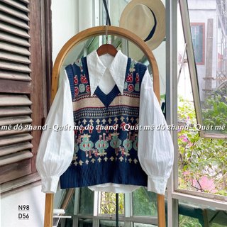 Áo len Gile 2hand kiểu dáng Hàn Quốc (Ảnh chụp thật 100%)