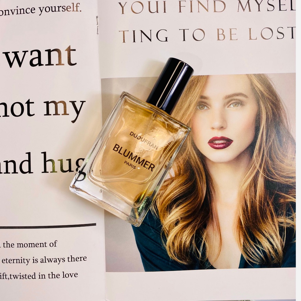 Xịt thơm quần áo, body mist hương nước hoa pháp, nước hoa nữ BLUMMER, dịu nhẹ, thơm lâu DUDUFRAN