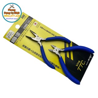 Bộ đôi kìm cắt nhựa và kềm nhọn mini king ttc tsunoda mrn-100 made in japan