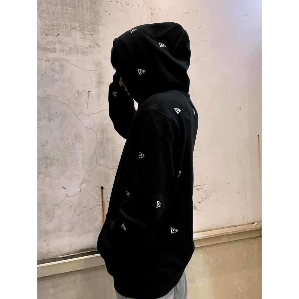 Áo Hoodie New Era Nhiều Logo Ne - Black - Code: 13560523