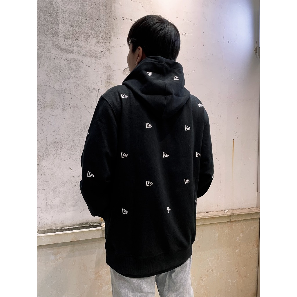Áo Hoodie New Era Nhiều Logo Ne - Black - Code: 13560523