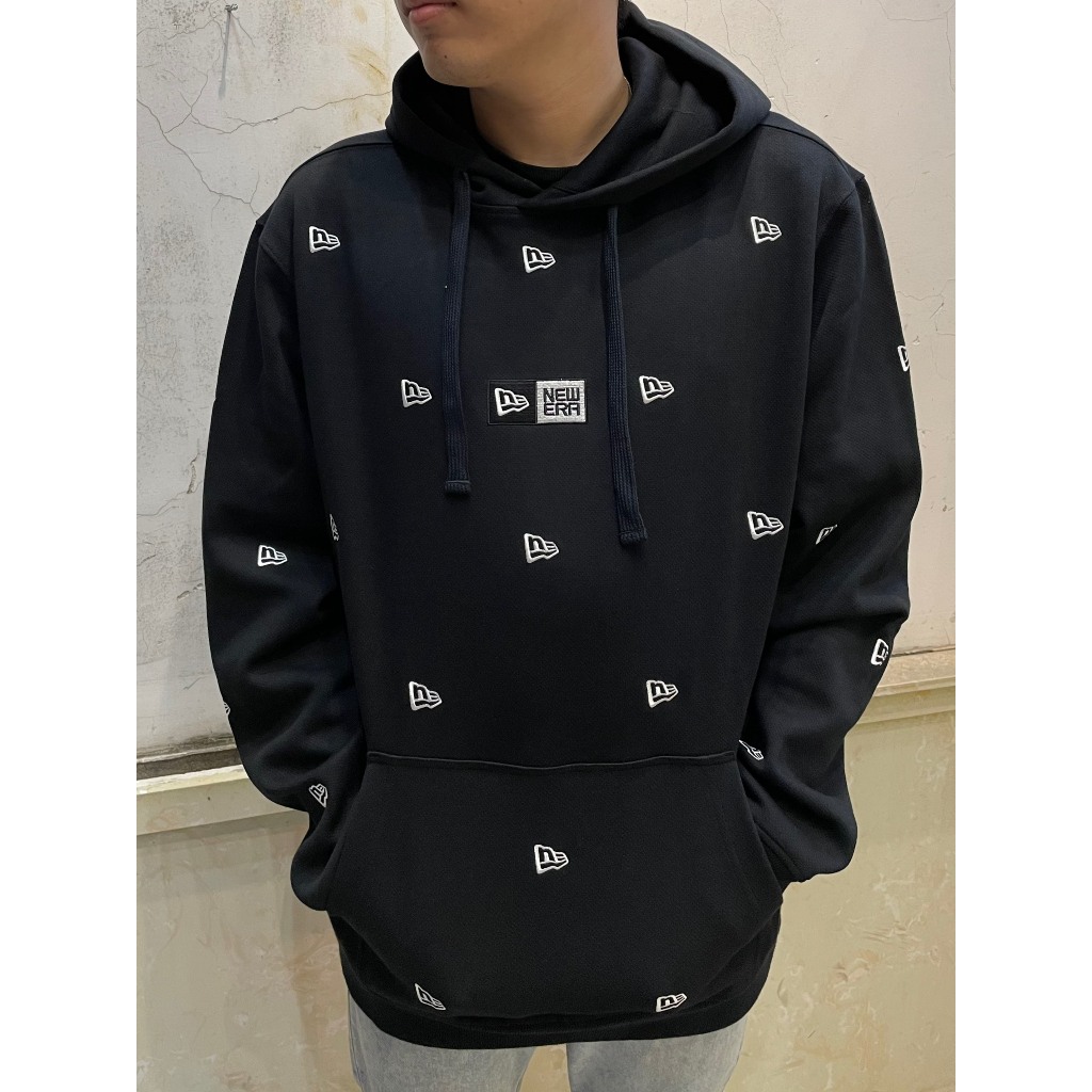 Áo Hoodie New Era Nhiều Logo Ne - Black - Code: 13560523