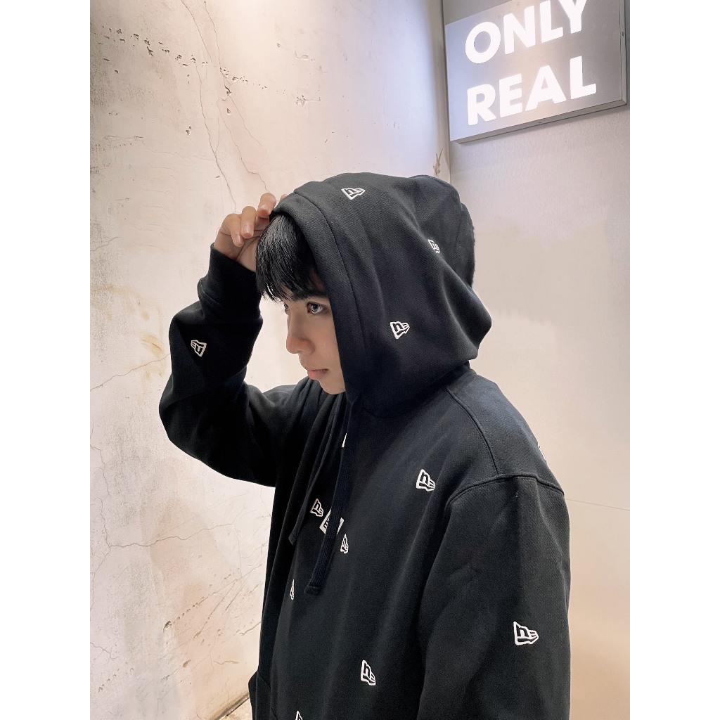 Áo Hoodie New Era Nhiều Logo Ne - Black - Code: 13560523