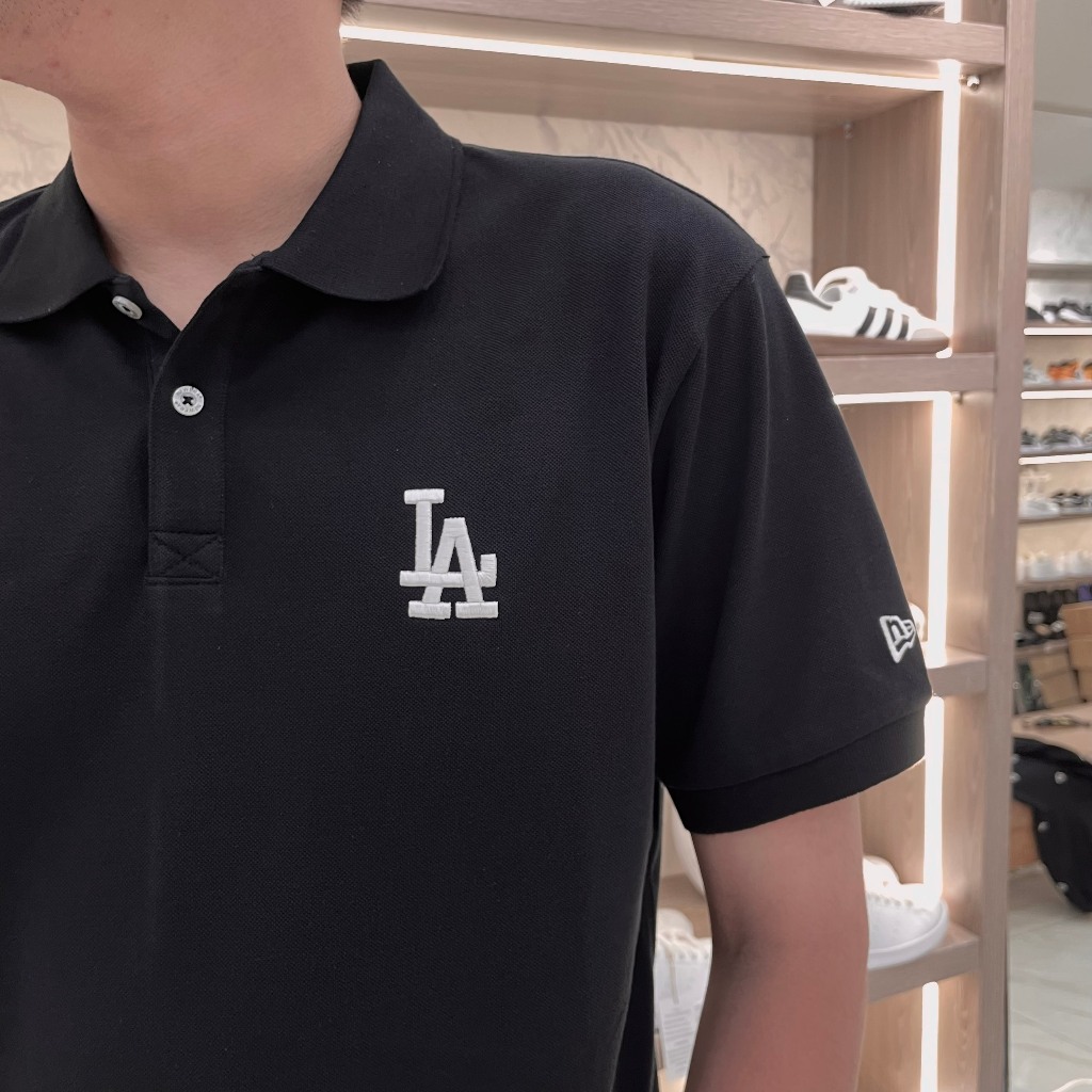Áo New Era - Polo La Thêu - Black - Code: 13280344