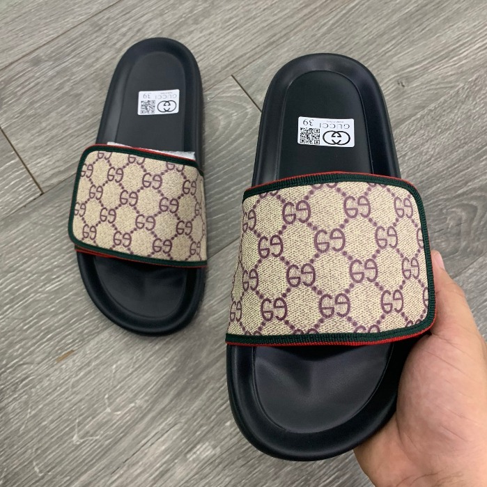 Dép Quai Ngang Gucci Nam, Dép Lê GC Thiết Kế Hottrend , Thời Trang mới nhất 2023
