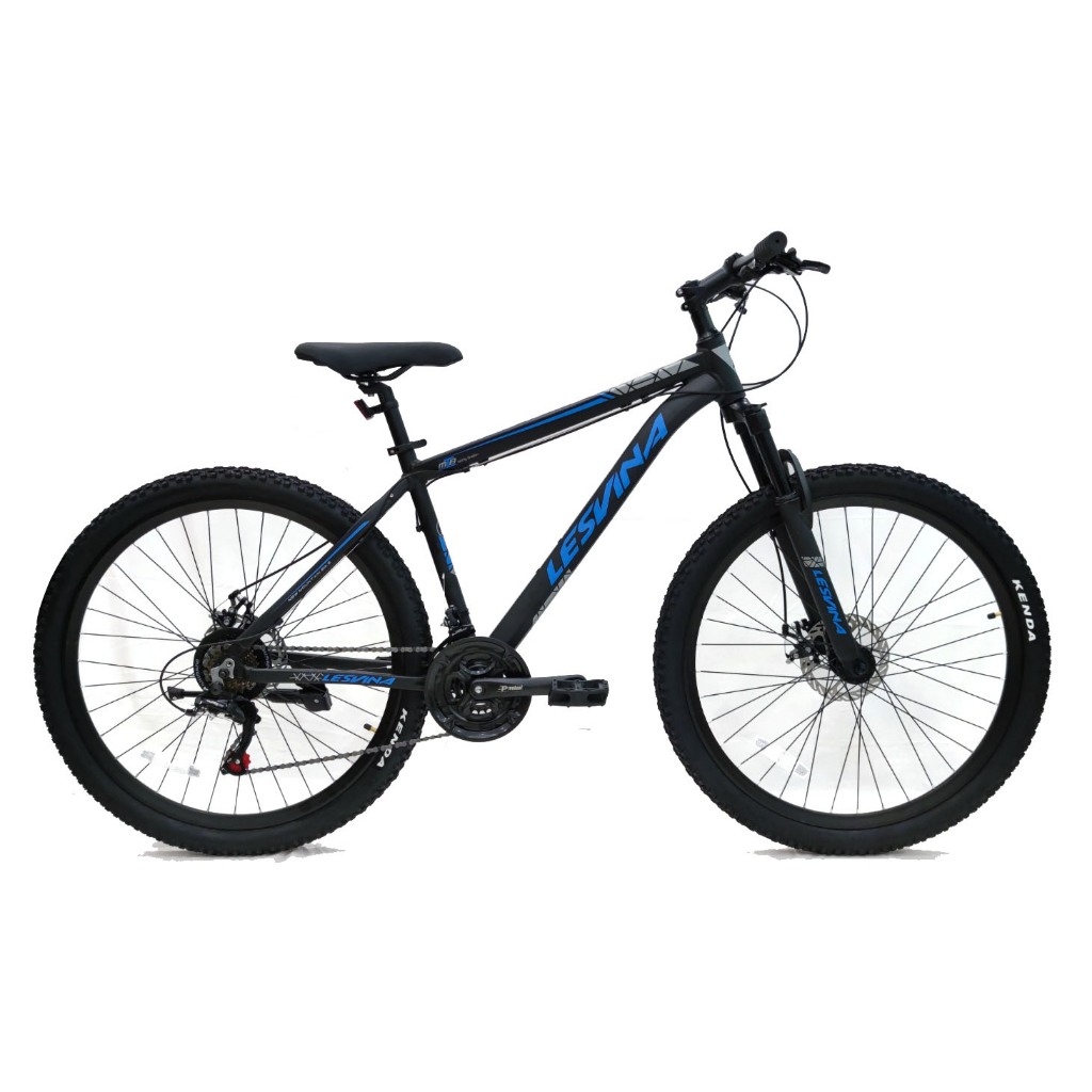 Xe đạp địa hình khung nhôm MTB Lesvina M27051G phanh đĩa bánh 27,5 inch
