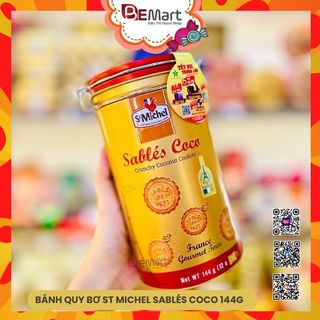 Bánh St Michel Mini Sablés Coco 144G