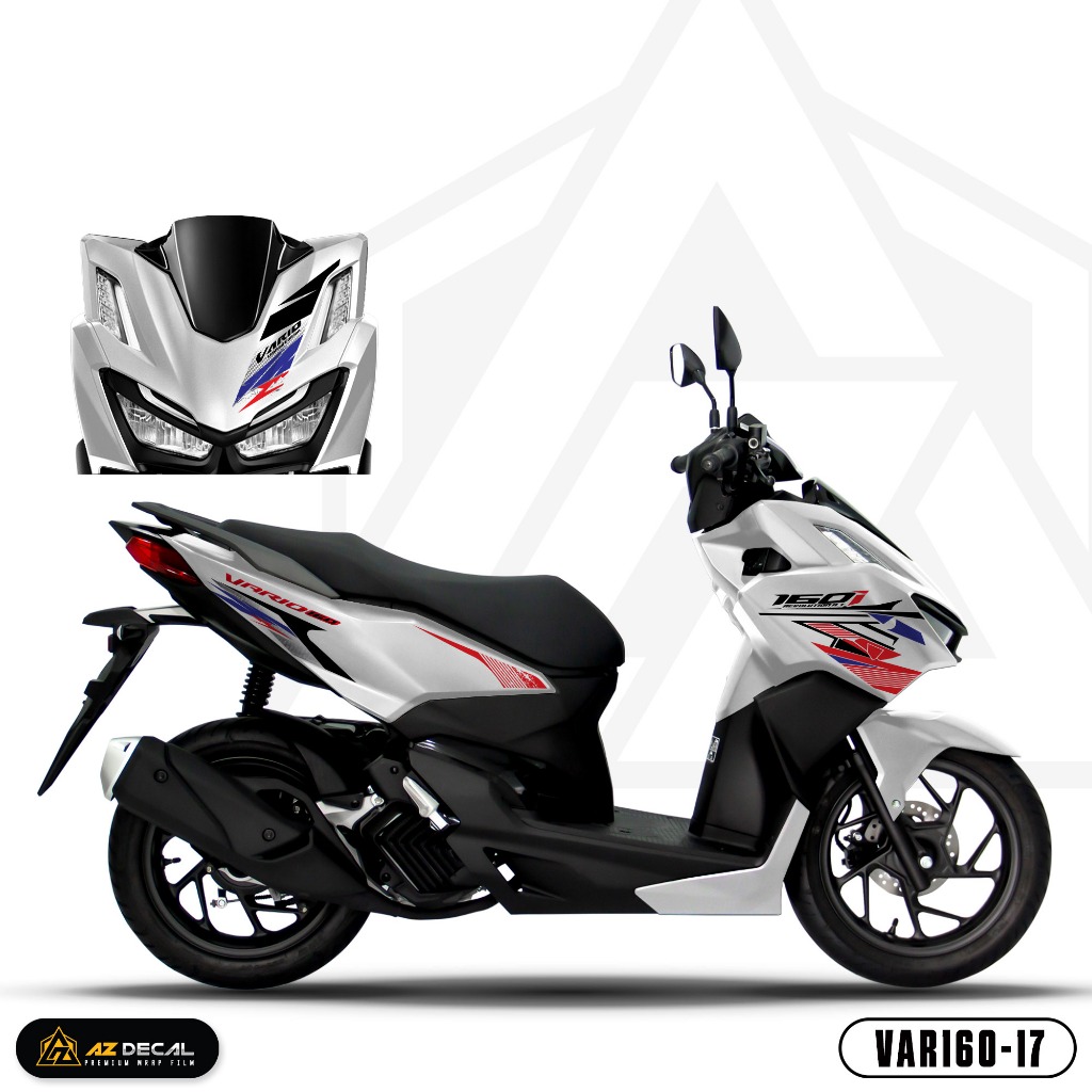 Decal Rời Dán Xe Vario 160 2023 | VAR160-17 | Team Tem Hình Dán Xe Máy Chống Thấm Nước Chống Xước