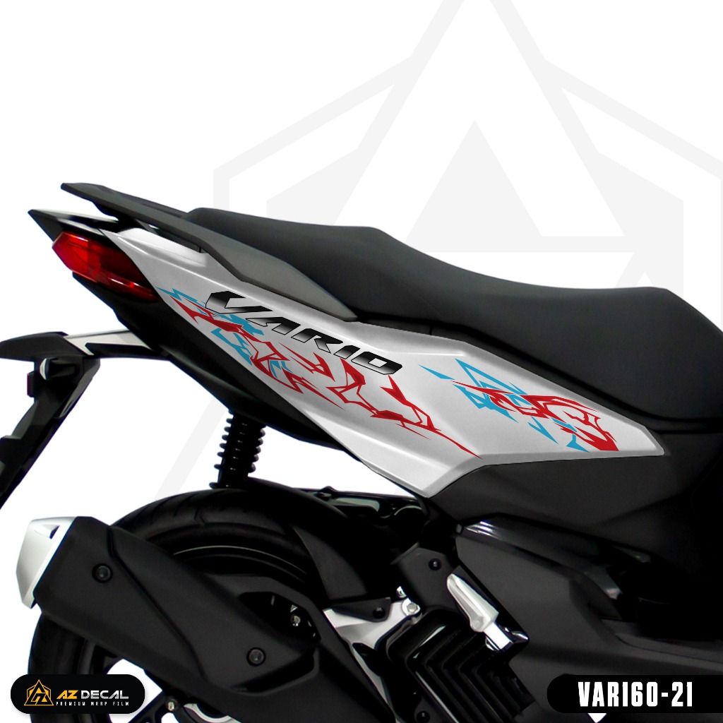 Decal Rời Dán Xe Vario 160 2023 Mẫu Tia Sét | VAR160-21 | Team Tem Hình Dán Xe Máy Chống Thấm Nước Chống Xước