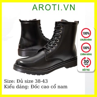 Giày combat boots nam cao cổ, đế khâu chắc chắn-mã m355 sp2