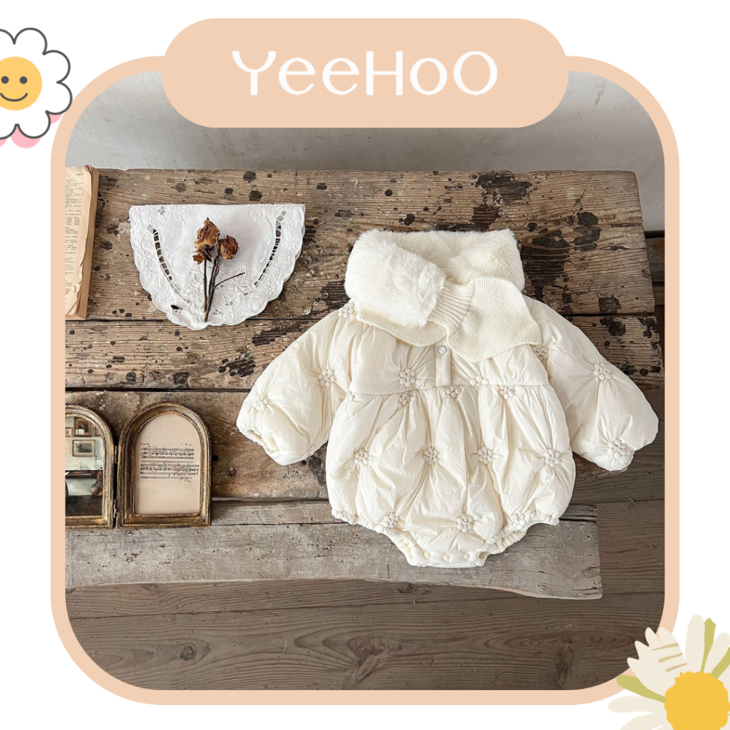 Áo Body Phao YeeHoo Cho Bé Lót Nỉ Dày Dặn Từ 3-15 kg
