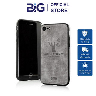 Ốp hình đầu tuần lộc giả da cực đẹp cho iPhone