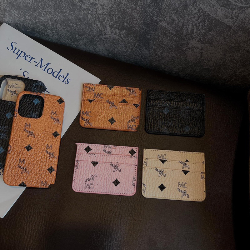 VÍ DA SẦN ĐỰNG THẺ HAI MẶT 7plus/8plus/x/xs/xsmax/11/11promax/12PROMAX/13promax/14promax,Anh Gà Case