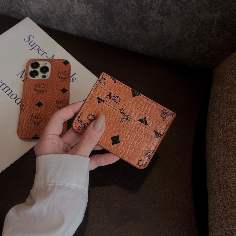 VÍ DA SẦN ĐỰNG THẺ HAI MẶT 7plus/8plus/x/xs/xsmax/11/11promax/12PROMAX/13promax/14promax,Anh Gà Case