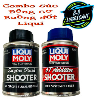 Combo súc động cơ + súc buồng đốt liqui