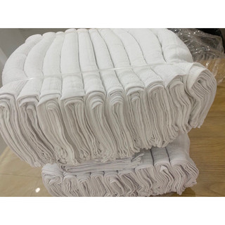 Khăn lau trắng, khăn ô vuông, khăn lau mầm non 30x30cm