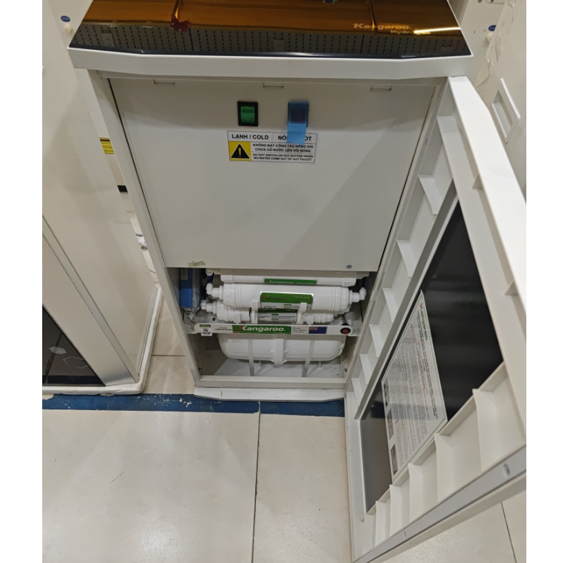 Máy lọc nước R.O nóng nguội lạnh Hydrogen Kangaroo KG10A4VTU 10 lõi