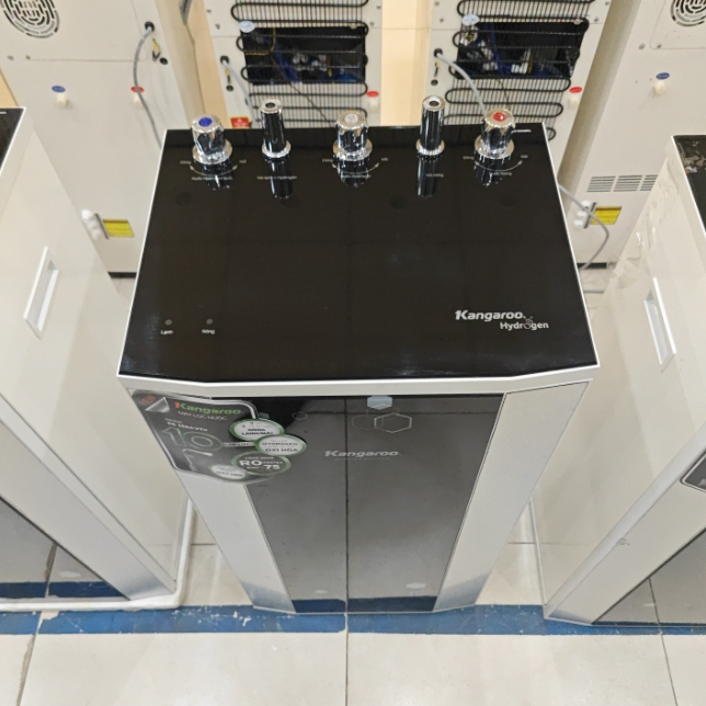 Máy lọc nước R.O nóng nguội lạnh Hydrogen Kangaroo KG10A4VTU 10 lõi