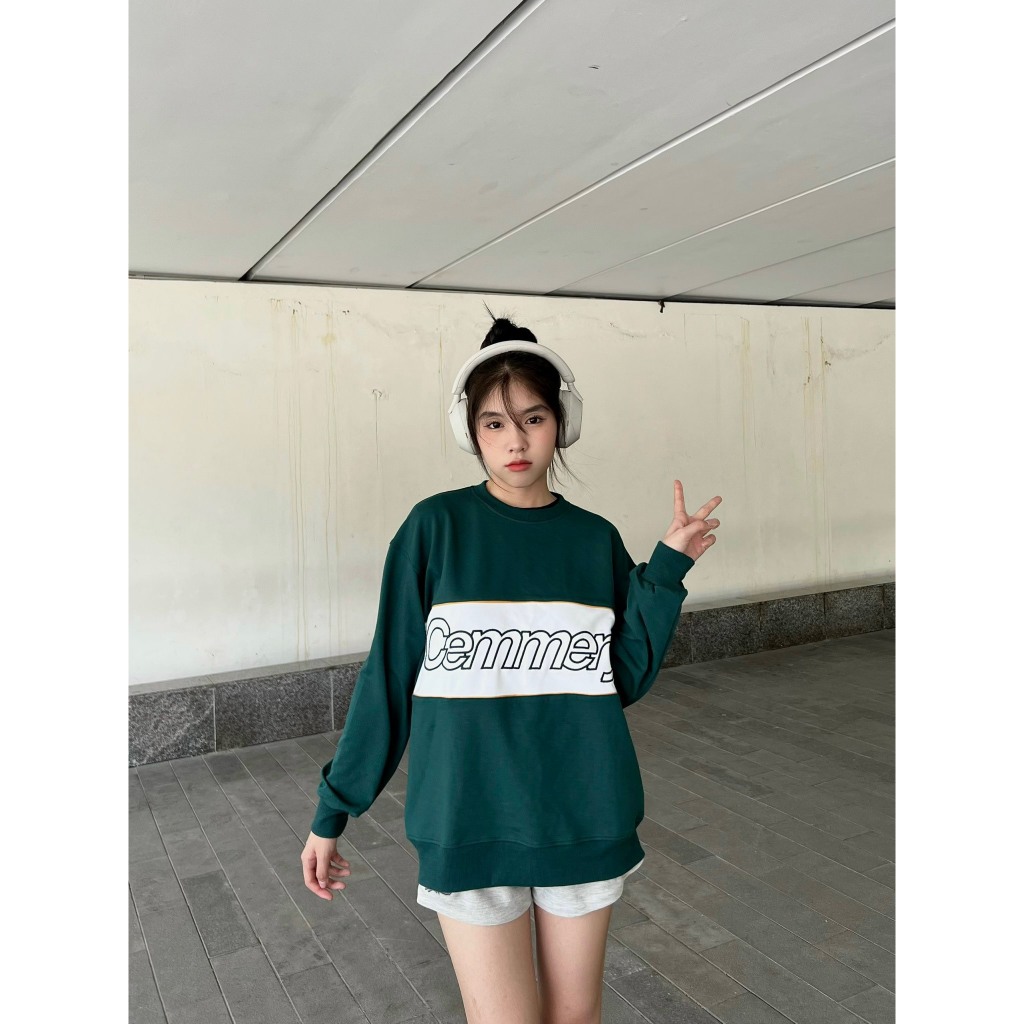 Áo Sweater LocalBrand Cemmery WINTRY SWEATER  2 Color, áo thun nỉ dài tay 300gsm dày dặn