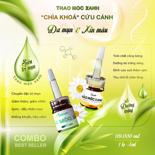SERUM THẢO MỘC XANH 5ML (Sẵn Hàng)