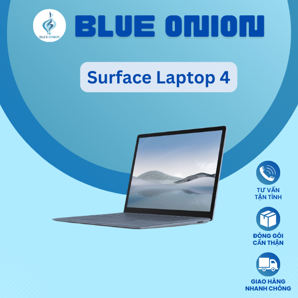 Máy tính Surface Laptop 4 intel i5 -1135G7 Ram 8GB Ổ Cứng 512GB SSD Màn 13.5inch - Màu Blue