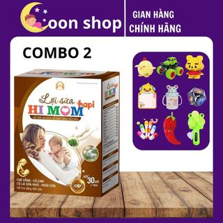 Combo 2 hộp lợi sữa hi mom giúp gọi sữa về, mát sữa, thông tắc tuyến sữa - hapi vietnam