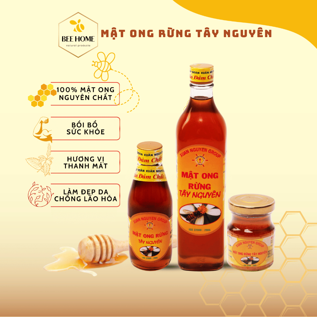 Mật ong rừng Tây Nguyên Xuân Nguyên
