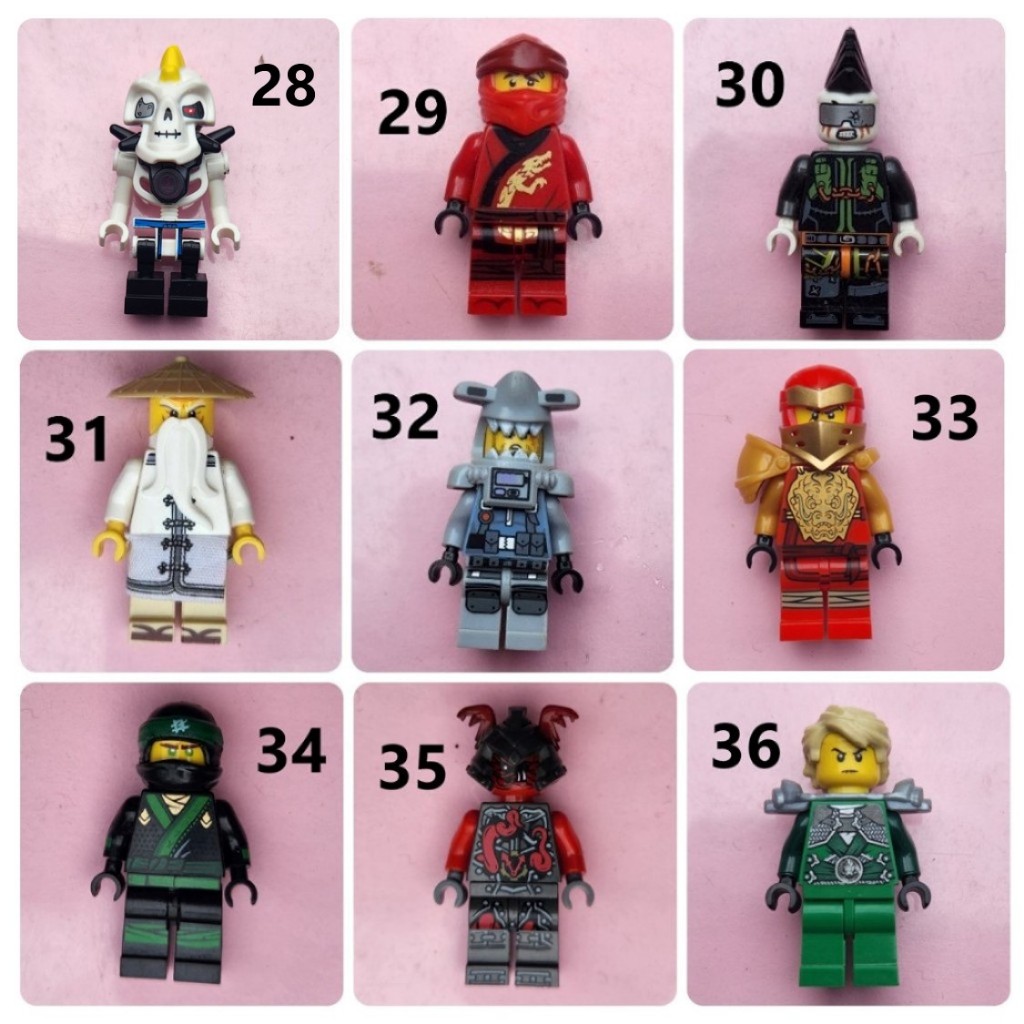 Minifigures Ninjago mẫu 6