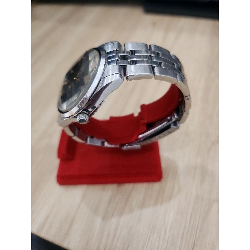 ĐỒNG HỒ SI NHẬT DÂY THÉP KHÔNG RỈ MẶT VÁT CẠNH DÀNH CHO NAM - THUƠNG HIỆU ORIENT