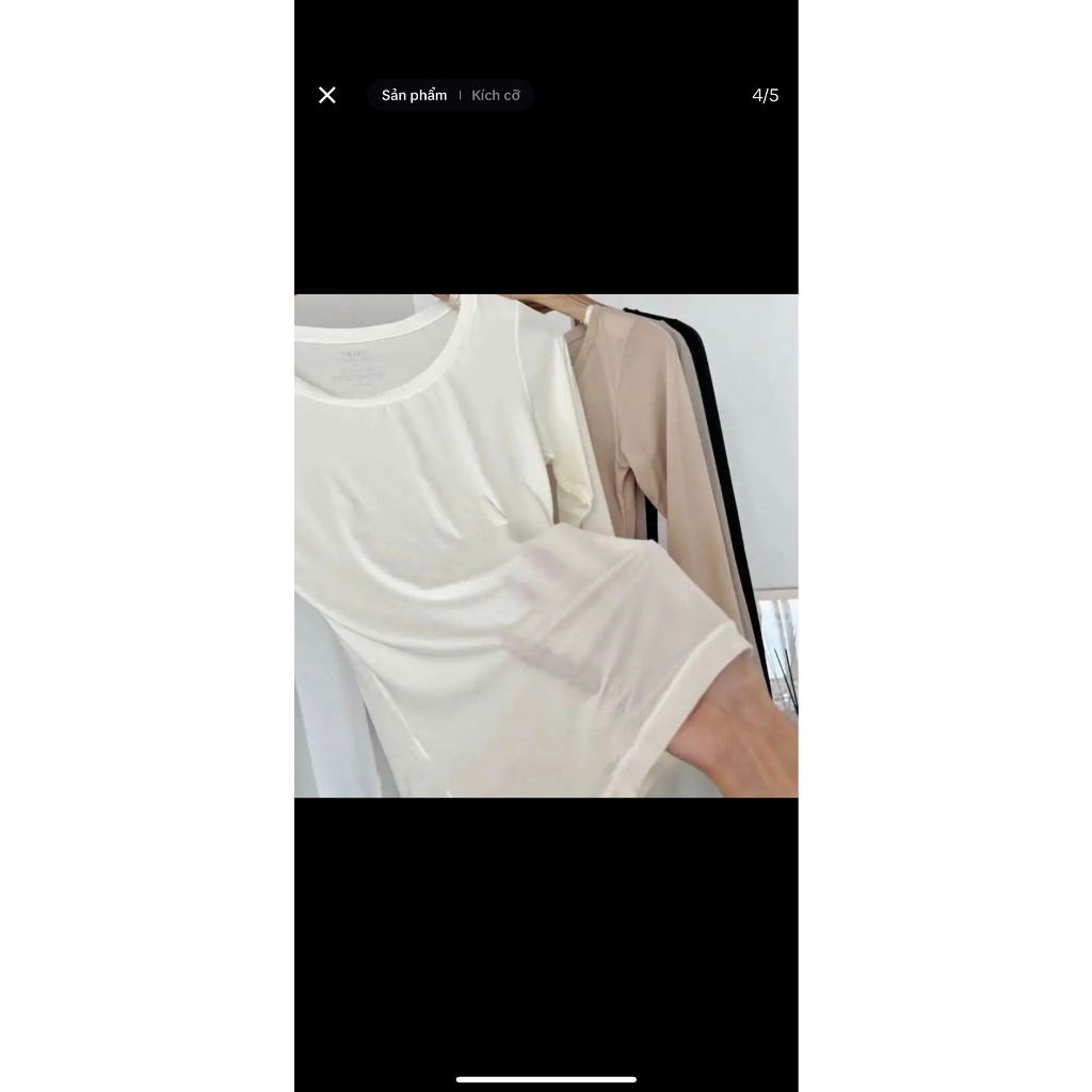 Áo giữ nhiệt tàng hình, siêu mỏng,ôm sát, sợi chuyển sinh nhiệt_QD1001