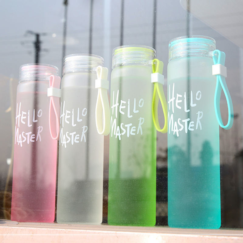 Bình nước Hello Master bình đựng nước, bình giữ nhiệt thuỷ tinh 500ml