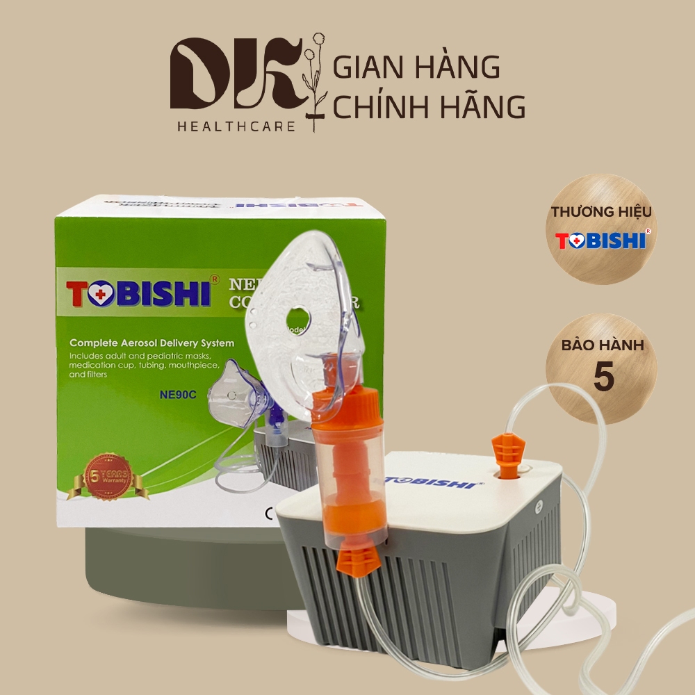 Máy xông khí dung TOBISHI BC68001 - Máy xông mũi họng cho trẻ em, người lớn