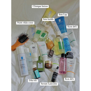 Các sản phẩm skincare travel size
