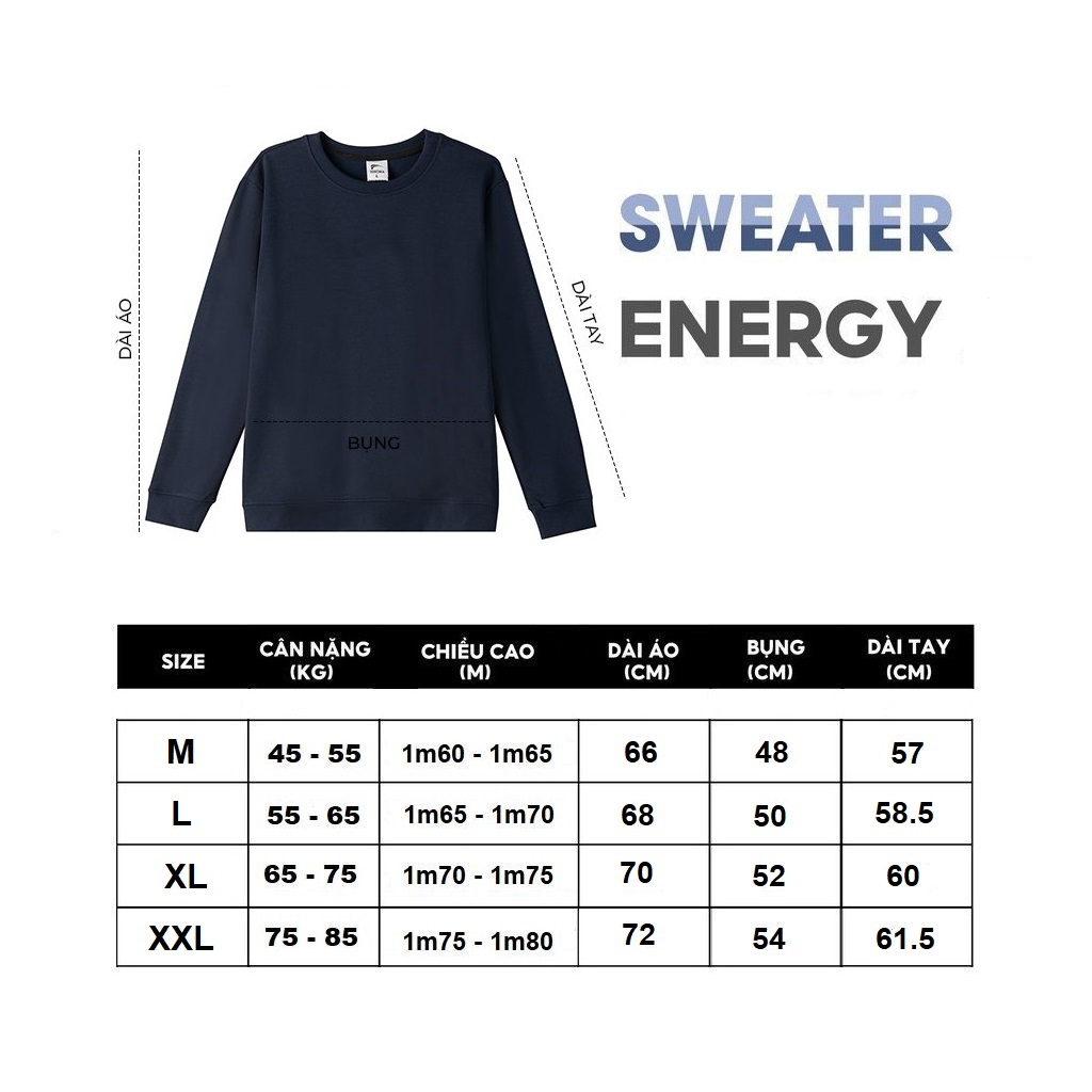 Áo Nỉ Nam Dài Tay Thu Đông ZENOMA Sweater Cotton Fom Basic Cao Cấp Dày Dặn Ấm Không Bai Xù – D054