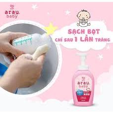 Nước RỬA BÌNH ARAU Baby Nhật CHAI 500ML/TÚI 450ML